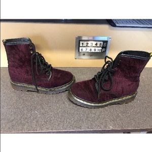 Dr. martens boots 1460 velvet